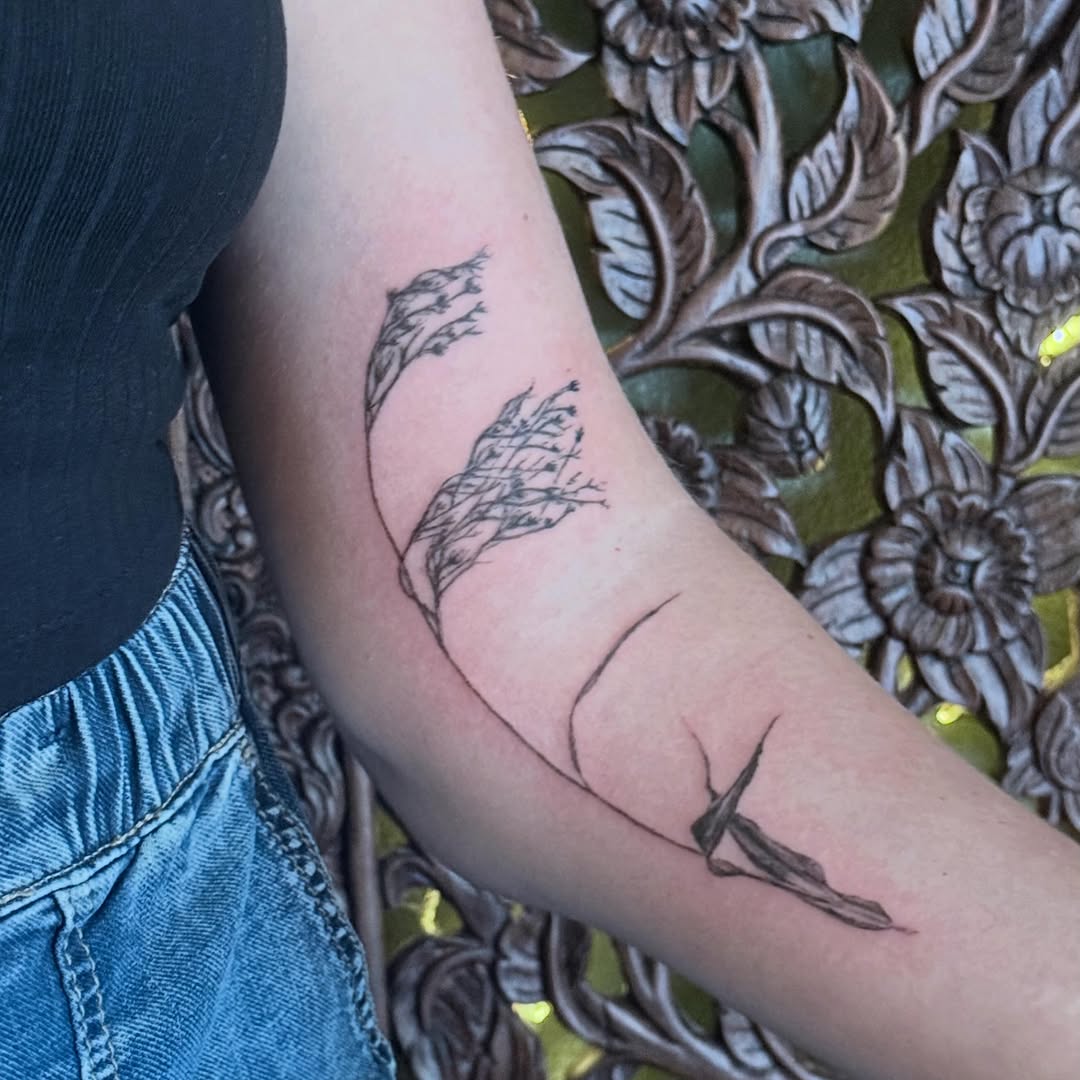 Tattoo by @emily.rose.tattoos — fine_line