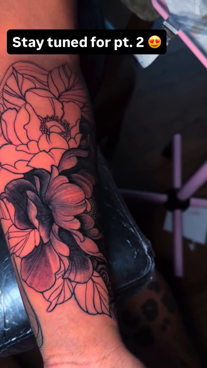 Tattoo by @official.inkk.bae — japanese_irezumi, black_and_grey