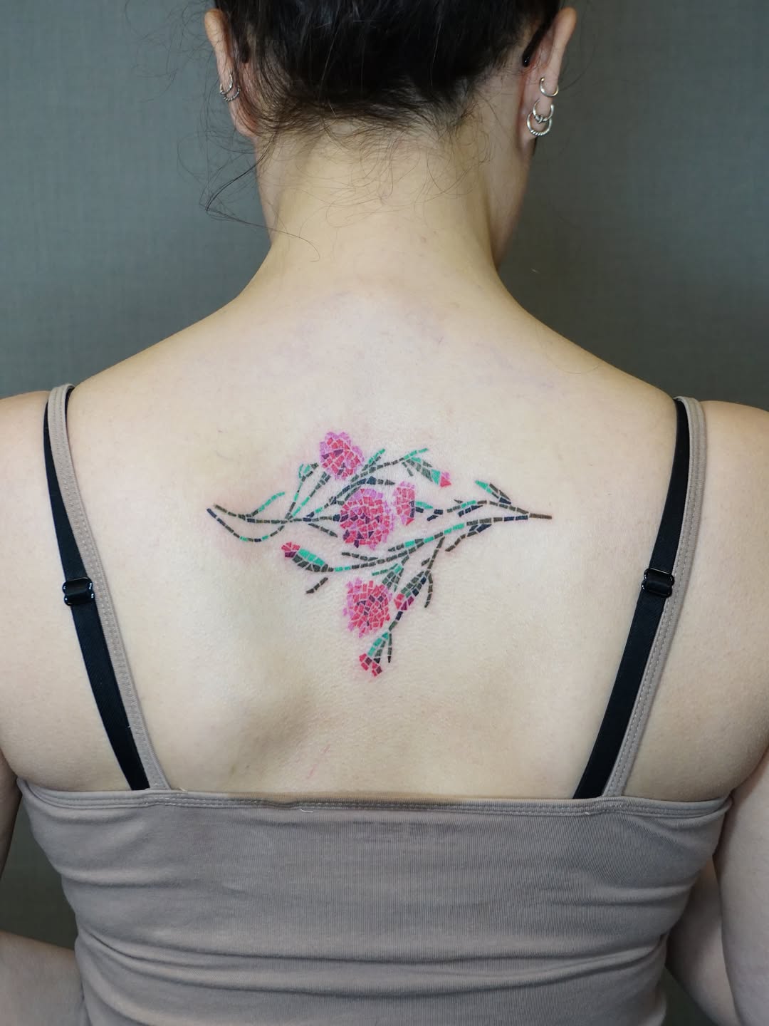 Tattoo by @lub_lub_art β geometric, dotwork