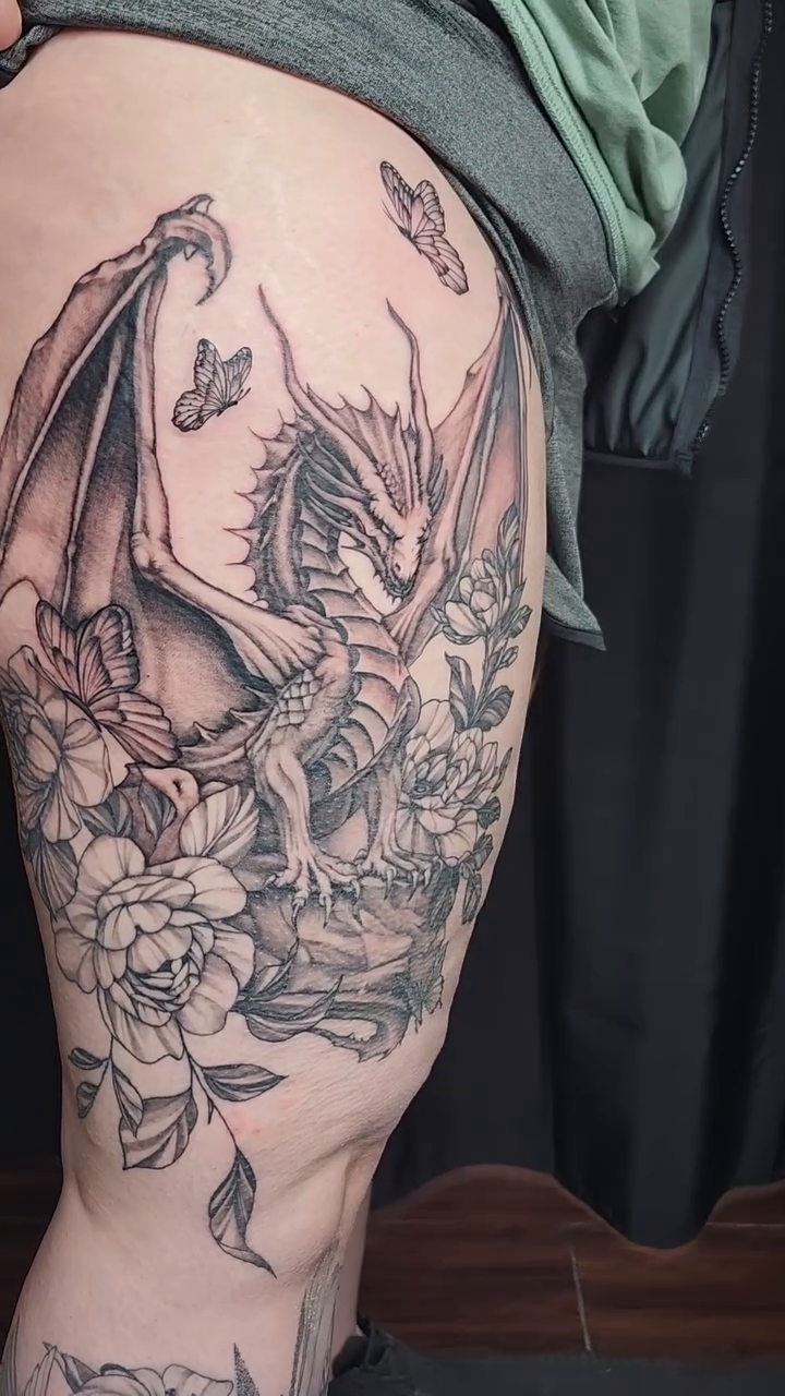 Tattoo by @grey.ink86 — realism, black_and_grey