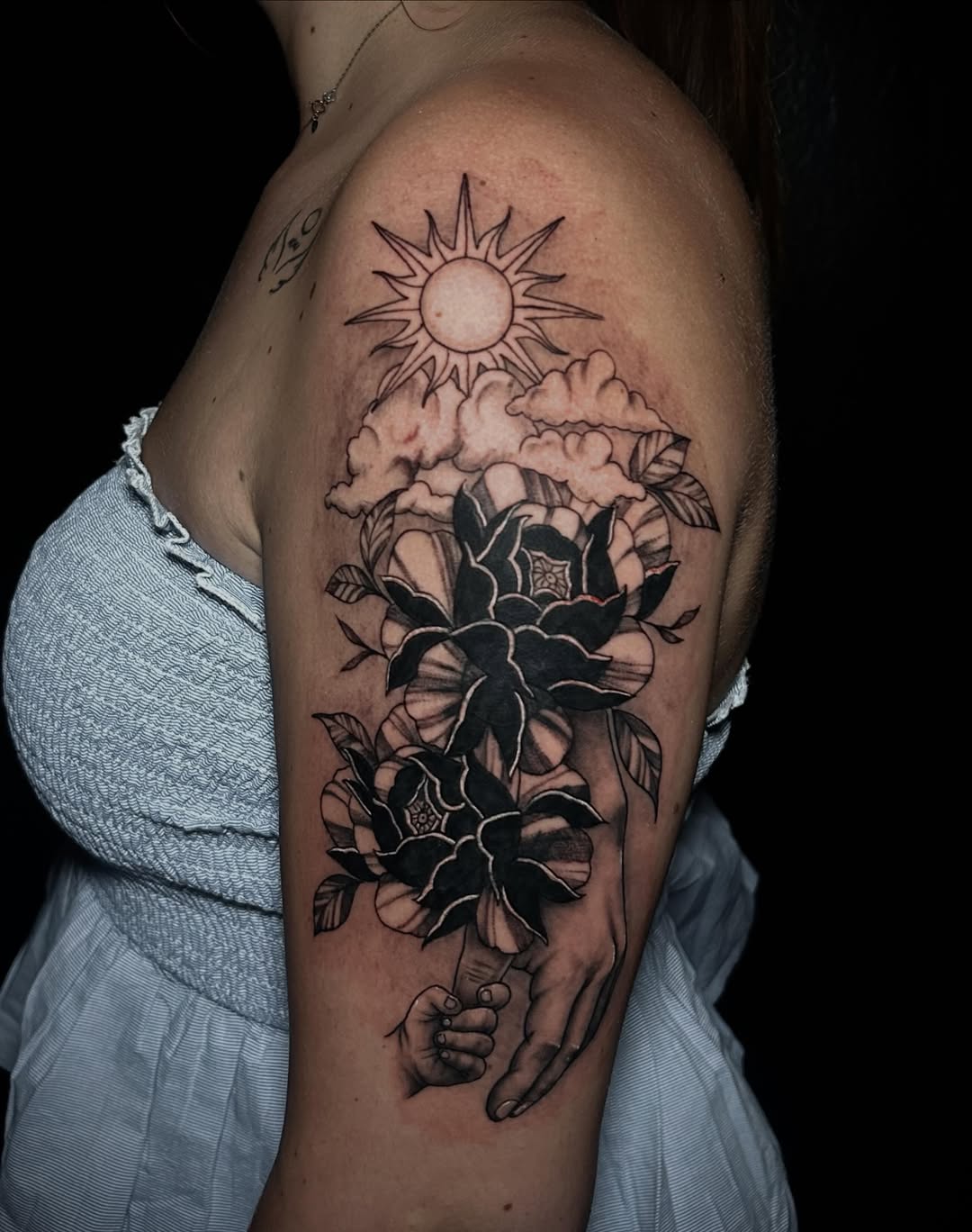 Tattoo by @amry.tattoos โ black_and_grey, realism