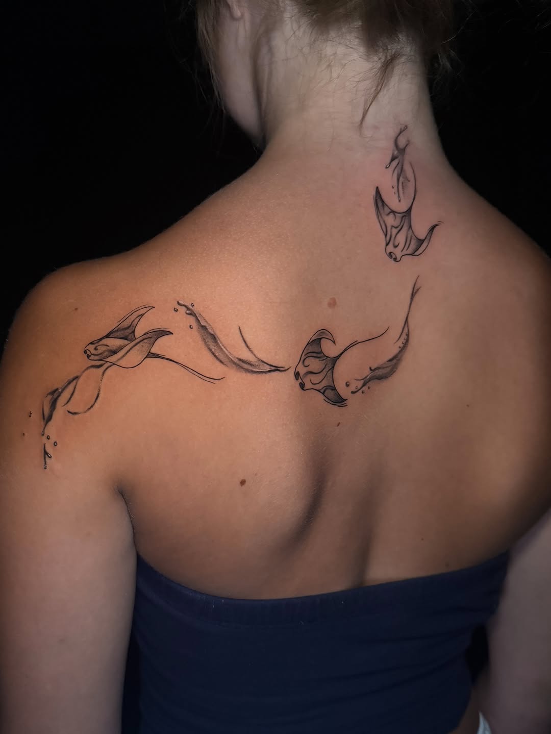 Tattoo by @gnat_art โ fine_line