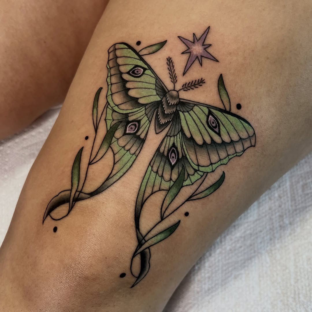 Tattoo by @death__frisbee — illustrative, neo_traditional