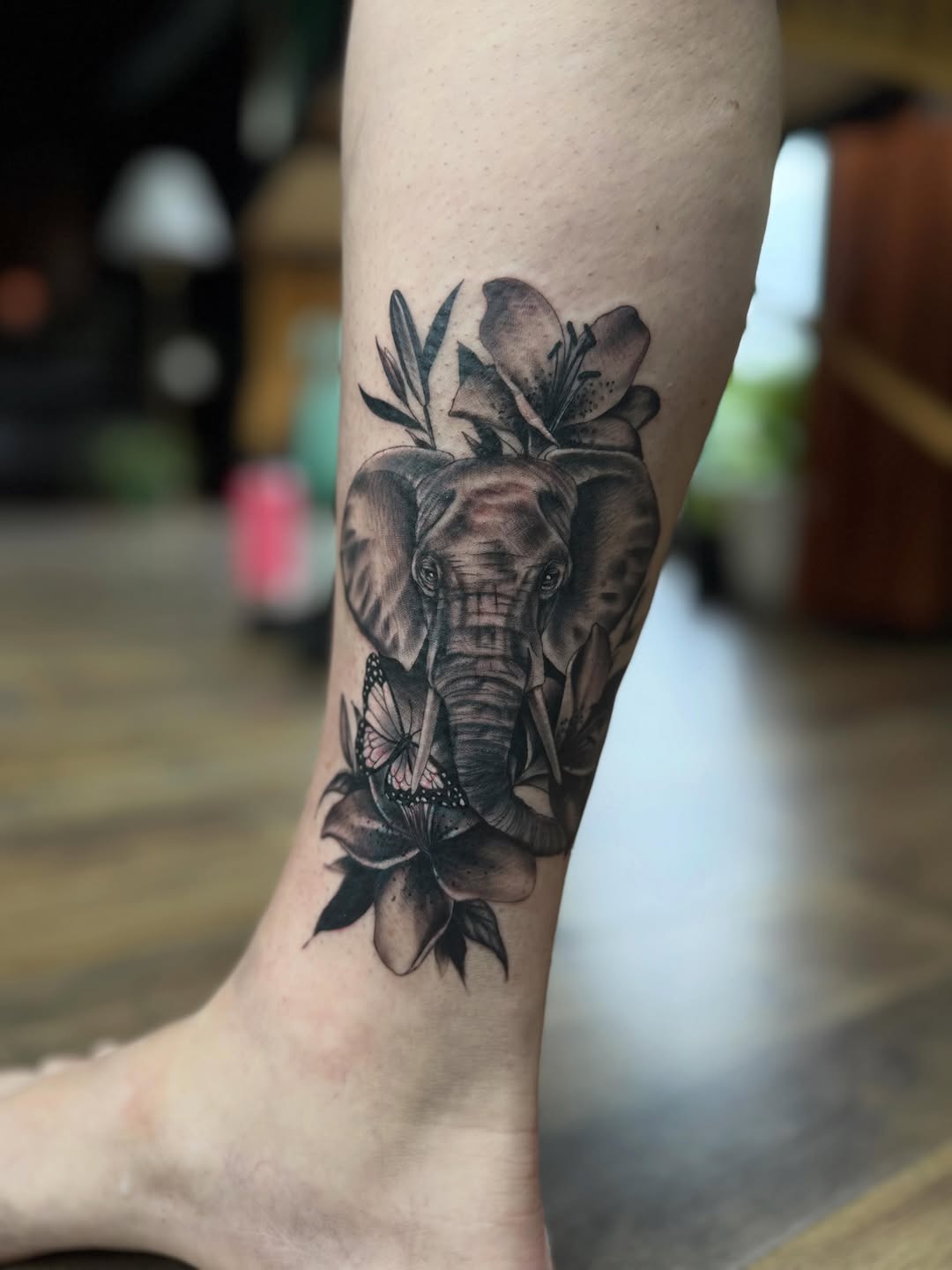 Tattoo by @waylenwaylen_ — realism, black_and_grey
