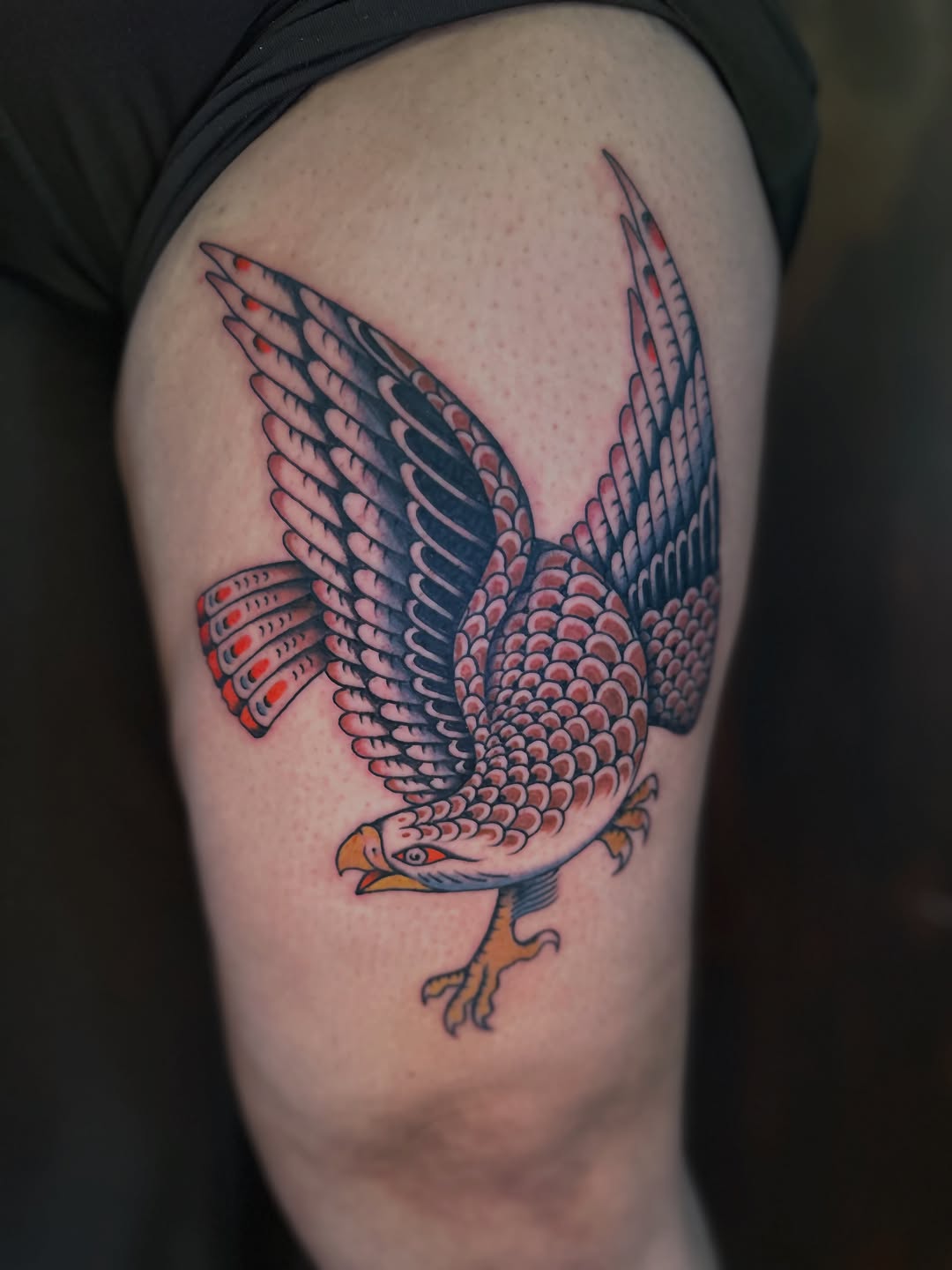 Tattoo by @maxpete — american_traditional, illustrative