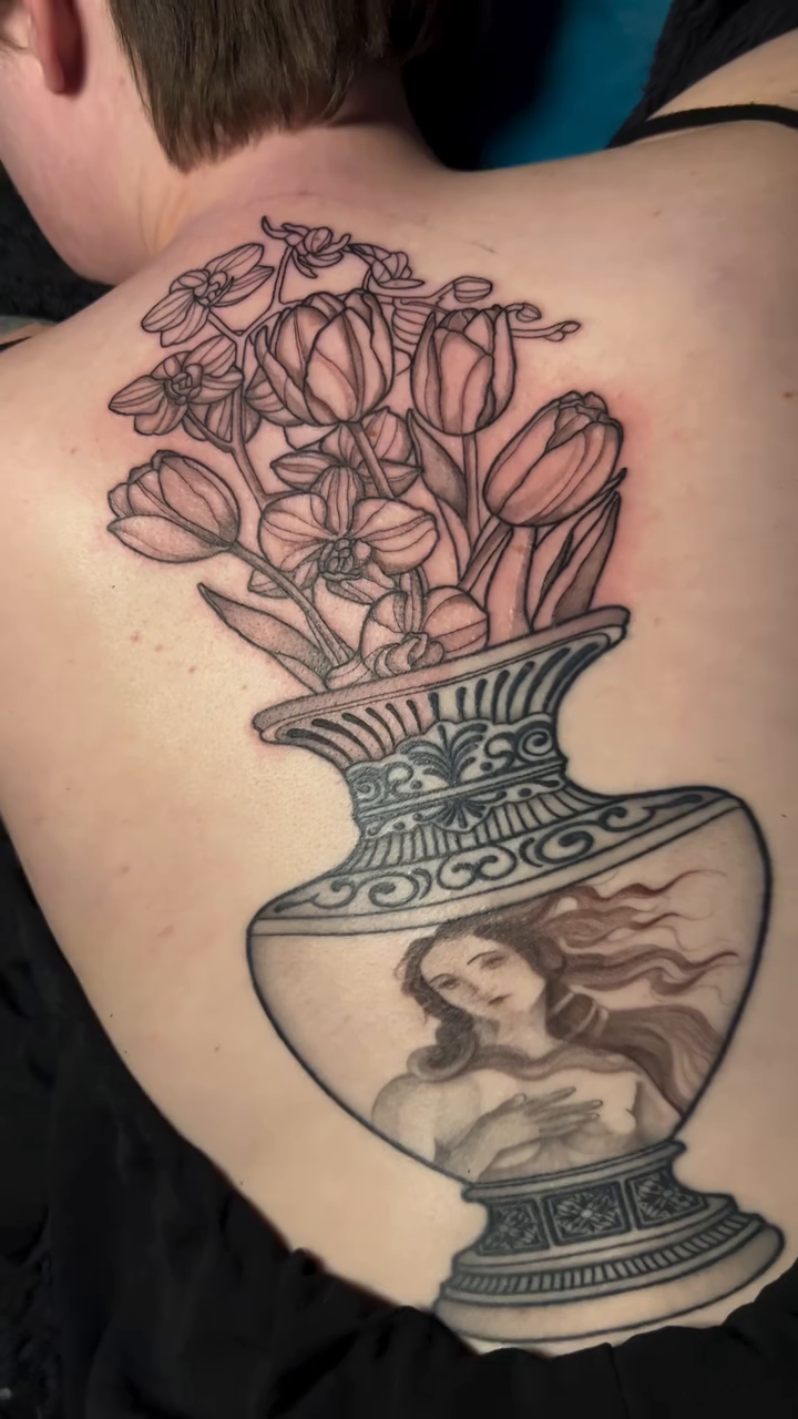 Tattoo by @alley.tat — black_and_grey, realism