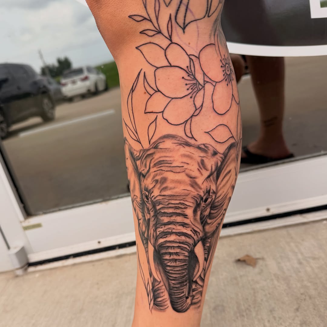 Tattoo by @lexiodam_tattoos — realism, illustrative