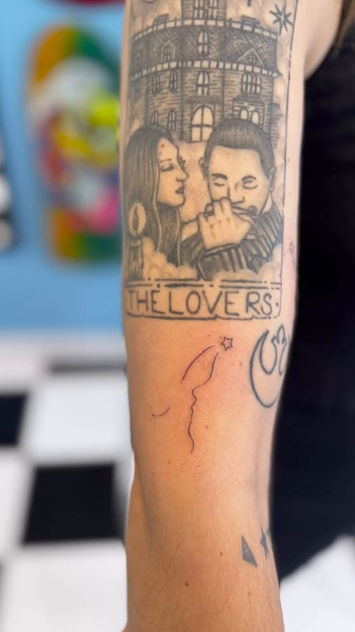 Tattoo by @belebenardtattoos — illustrative, black_and_grey