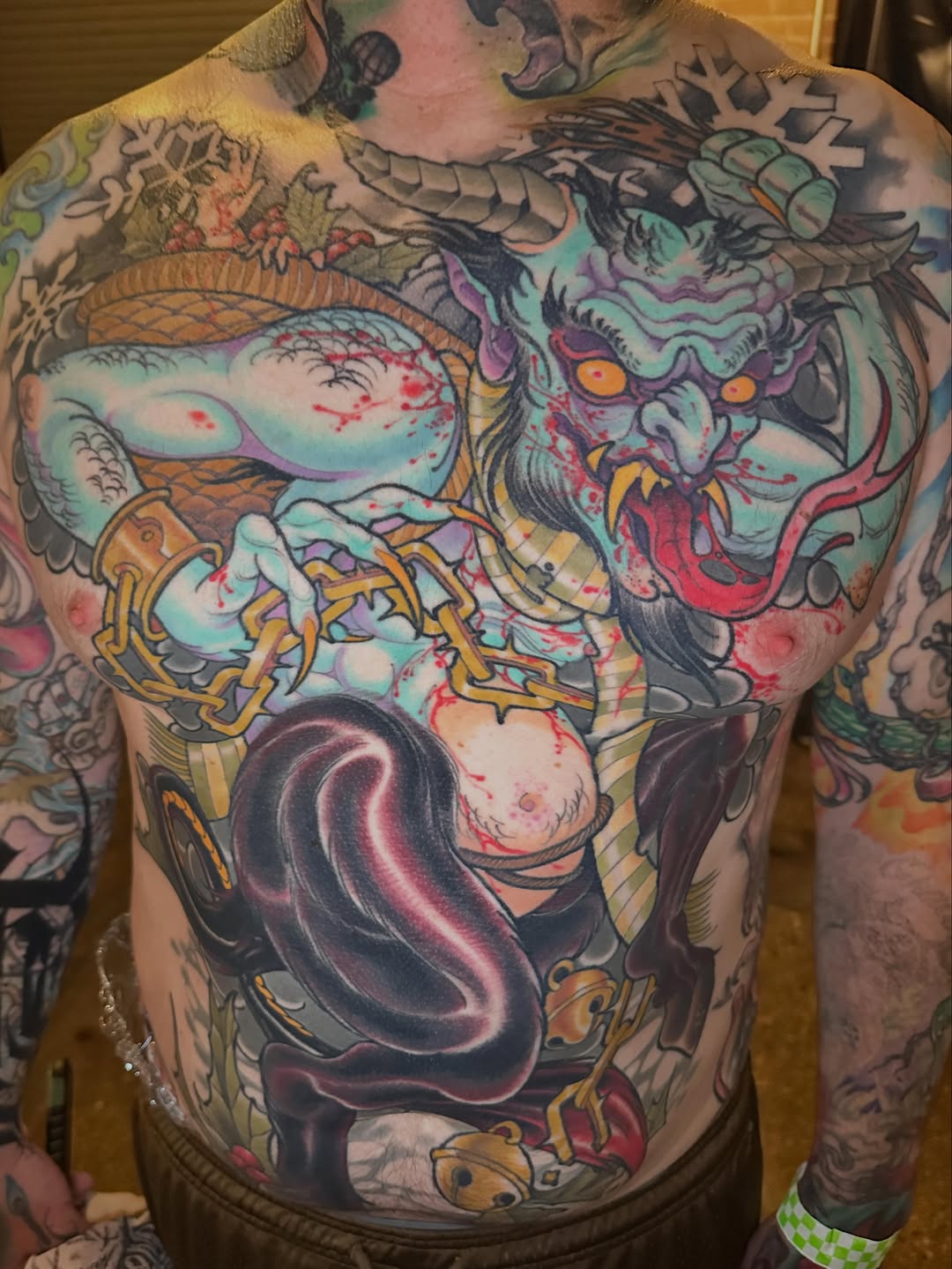 Tattoo by @r_goodkind — japanese_irezumi, black_and_grey