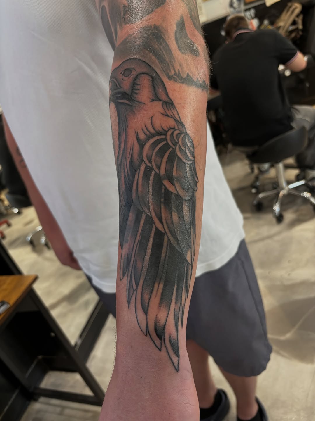 Tattoo by @miklo_tatuajes โ black_and_grey, illustrative