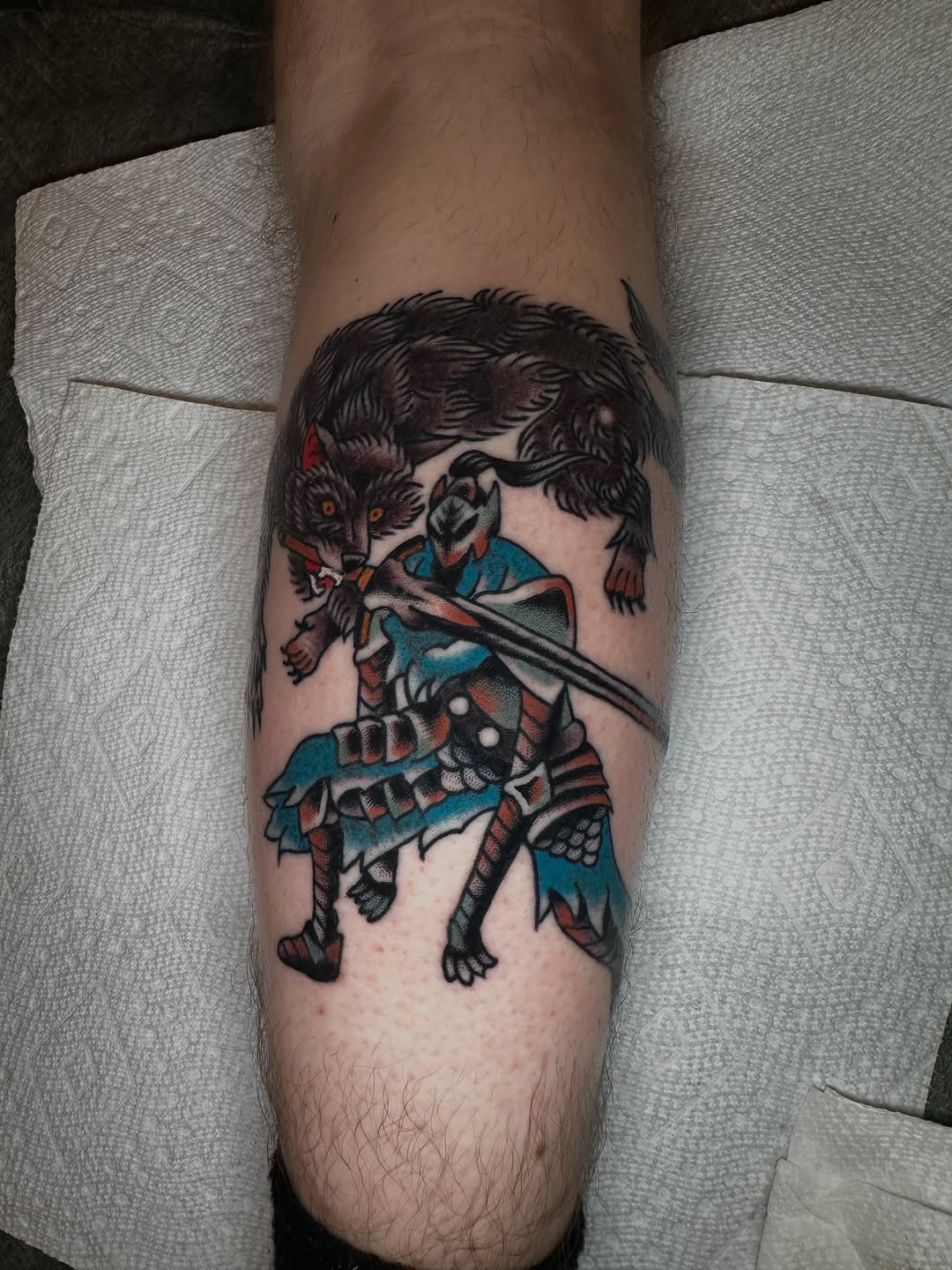 Tattoo by @sean.foxthorn.tattoo — american_traditional, illustrative