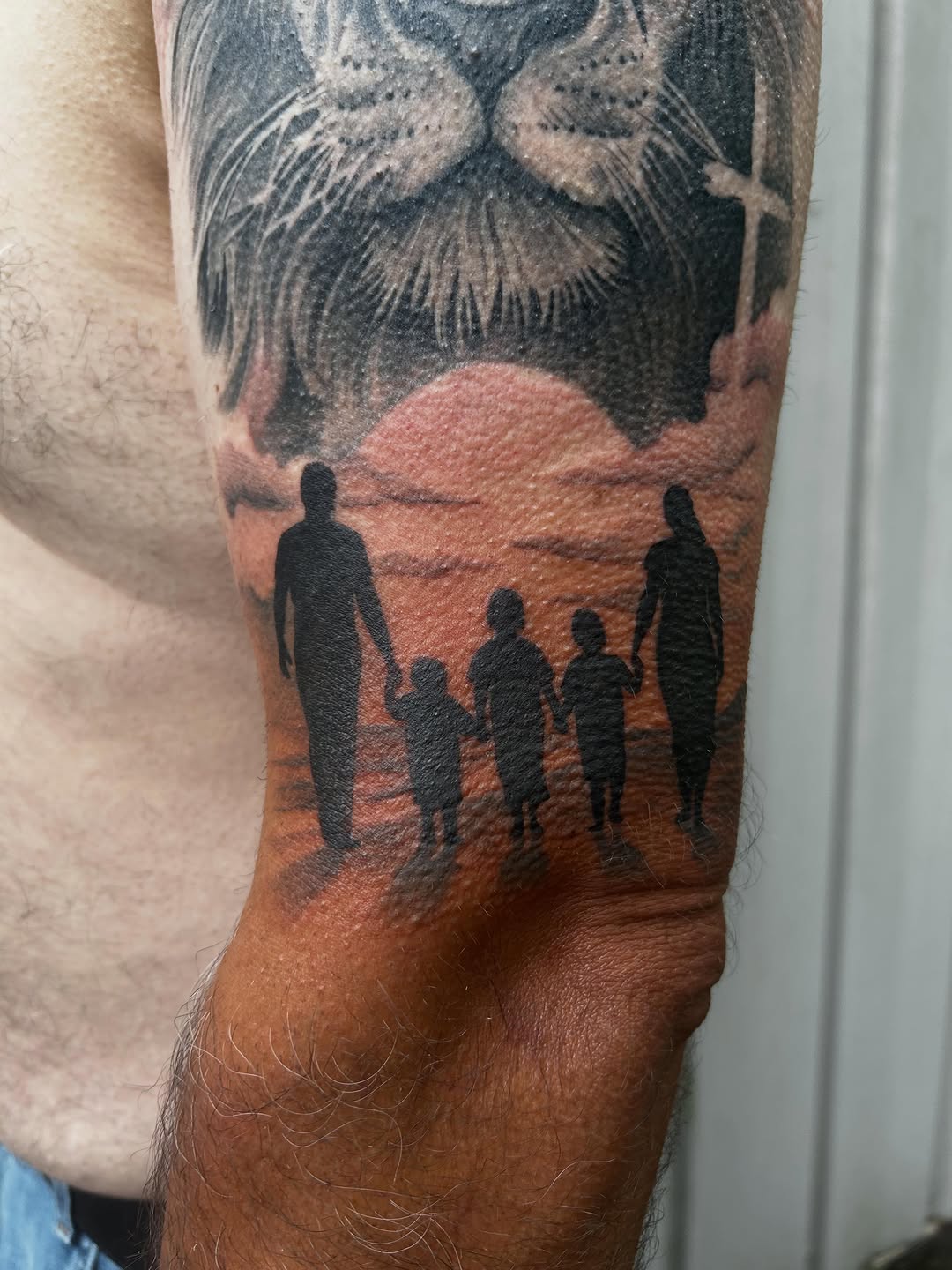 Tattoo by @mayhem_inkk — realism, black_and_grey