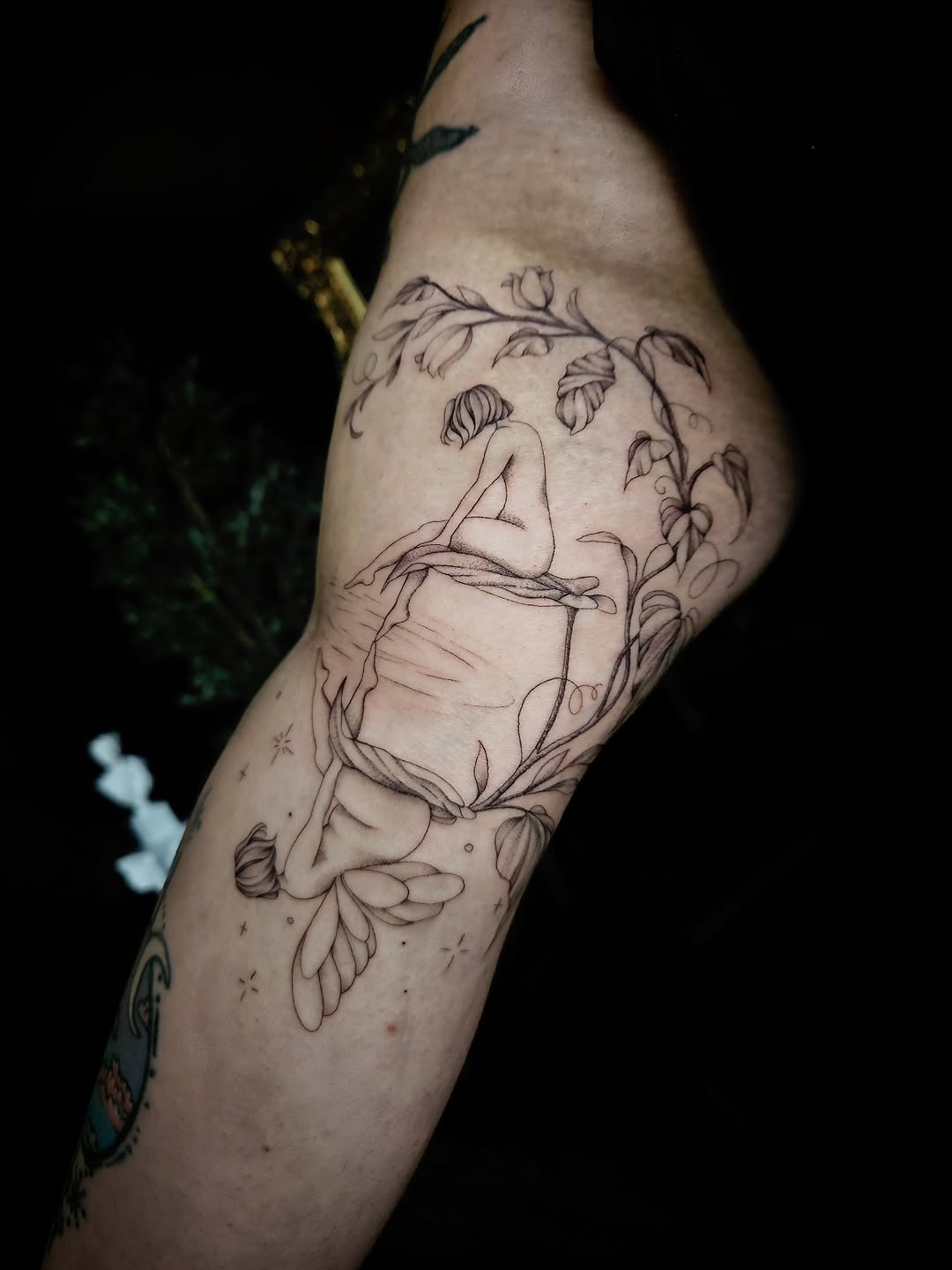 Tattoo by @wilt.studio — fine_line, illustrative