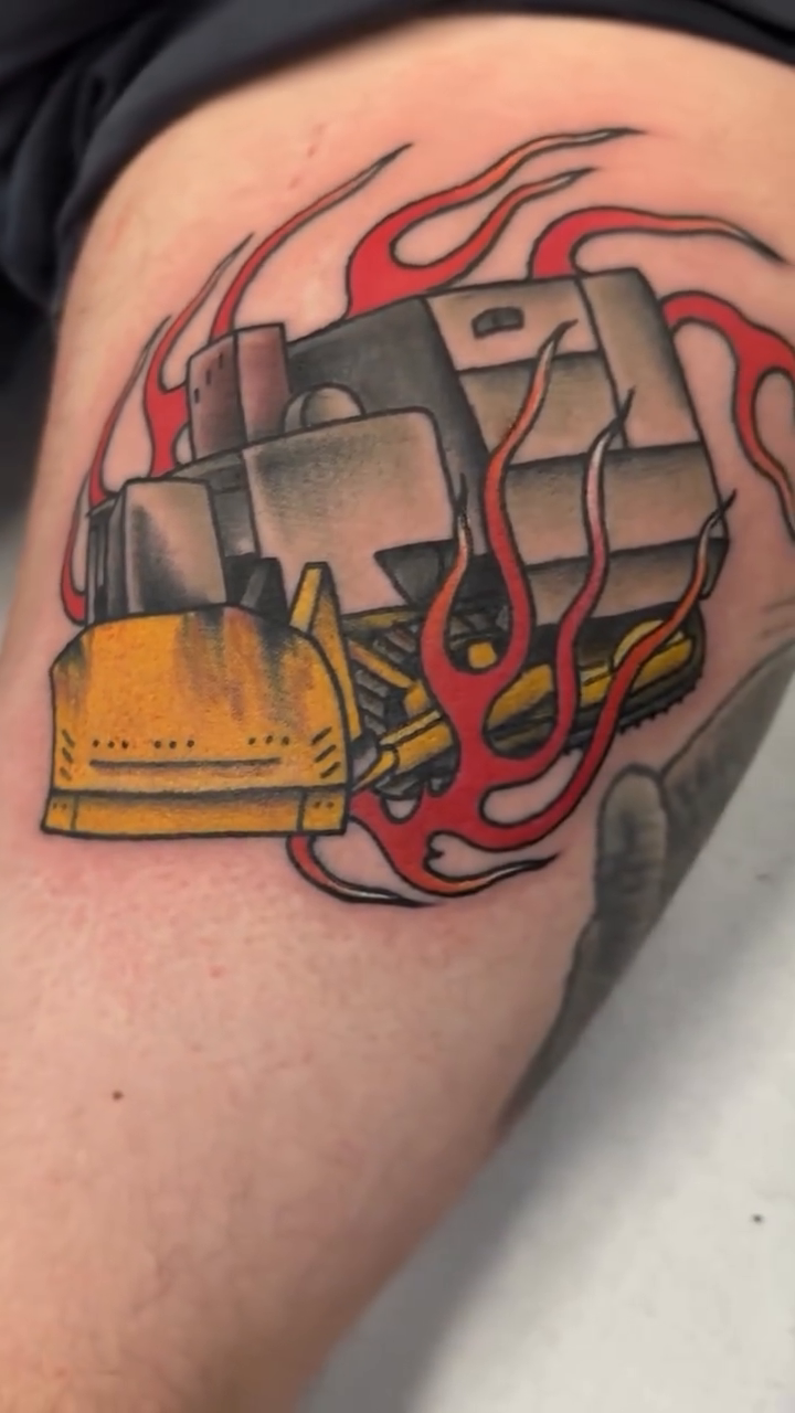 Tattoo by @andrewmammoth — american_traditional