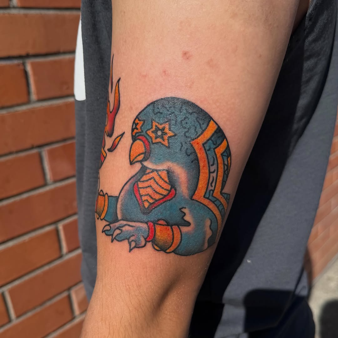 Tattoo by @discomark_ β neo_traditional