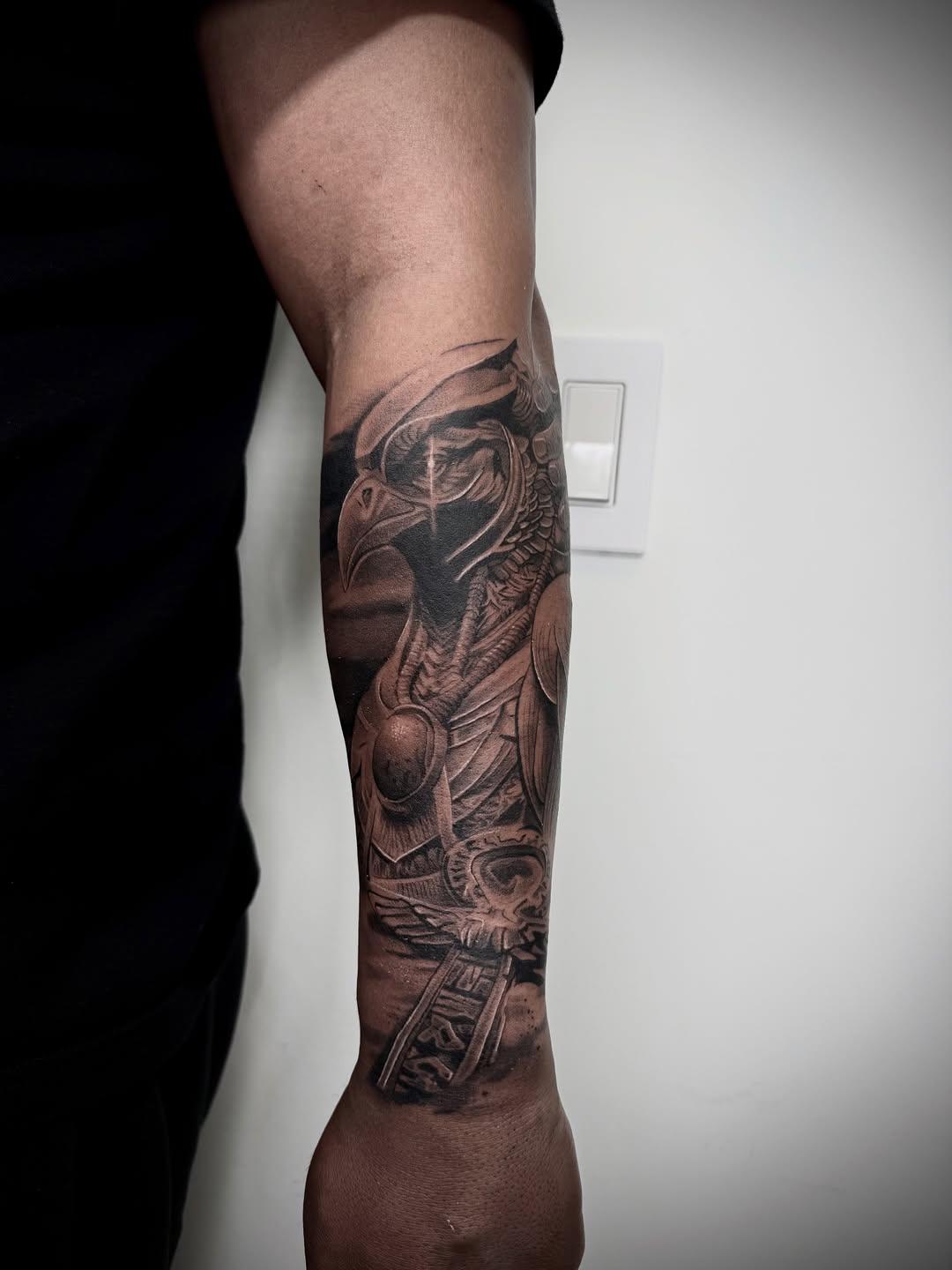 Tattoo by @abryvtattoos — realism, black_and_grey
