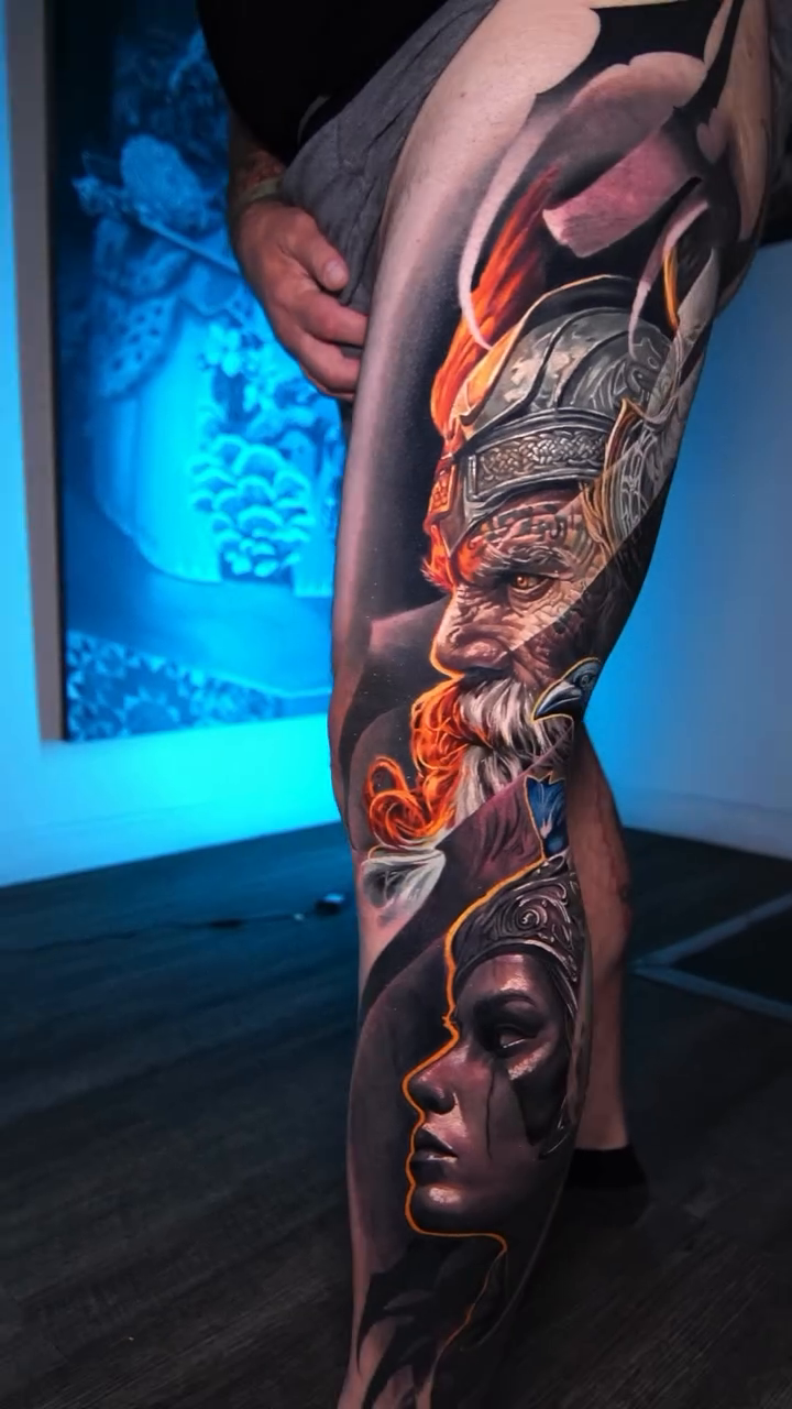 Tattoo by @artbysang — realism, dark_realism