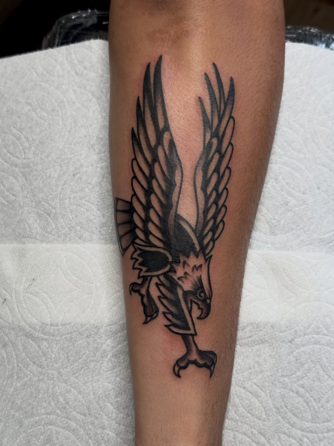 Tattoo by @jacob_paniagua โ american_traditional, black_and_grey