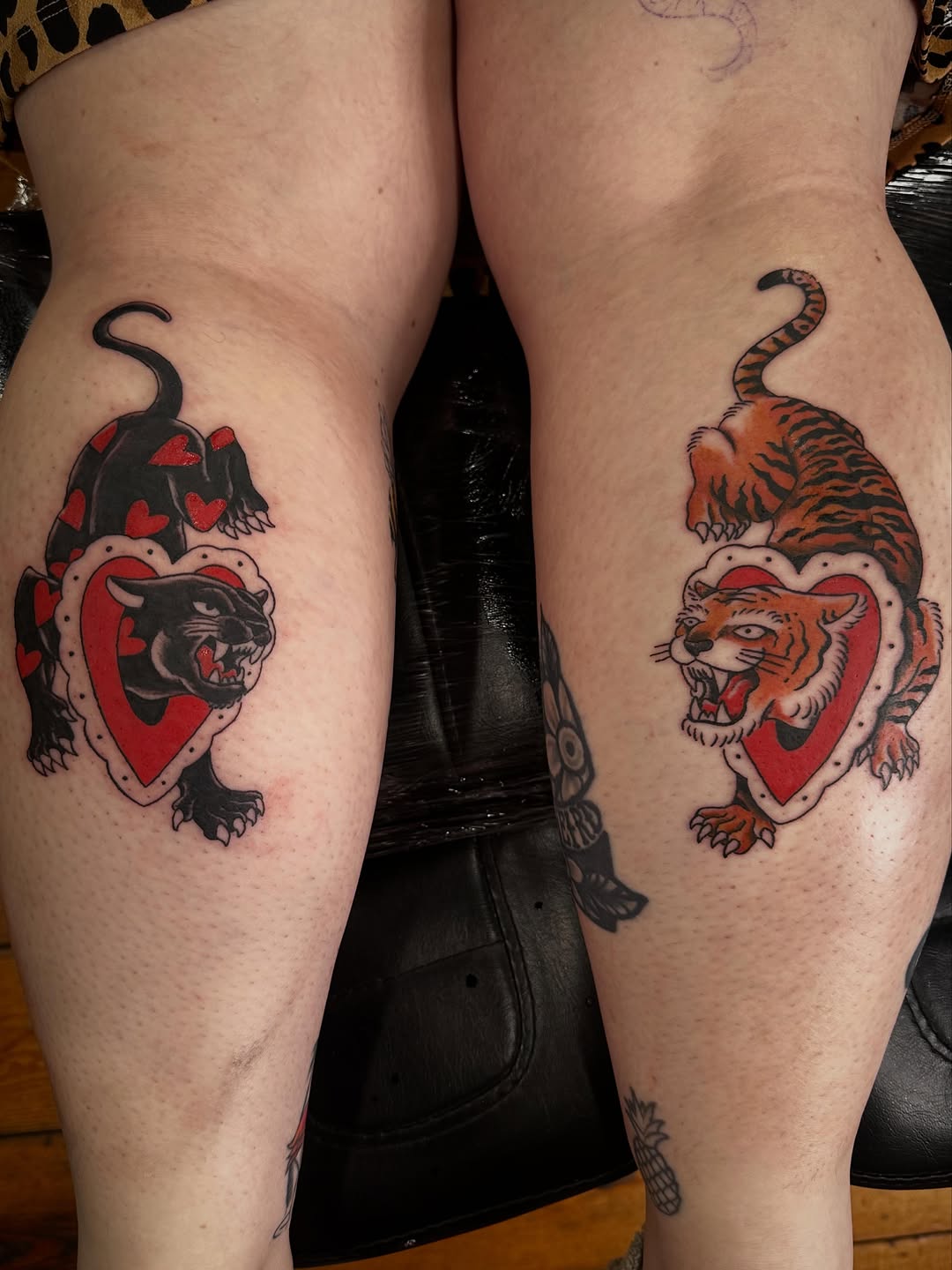 Tattoo by @veggiesaurus — american_traditional