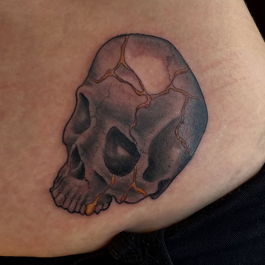 Tattoo by @kimberteatro — realism, black_and_grey