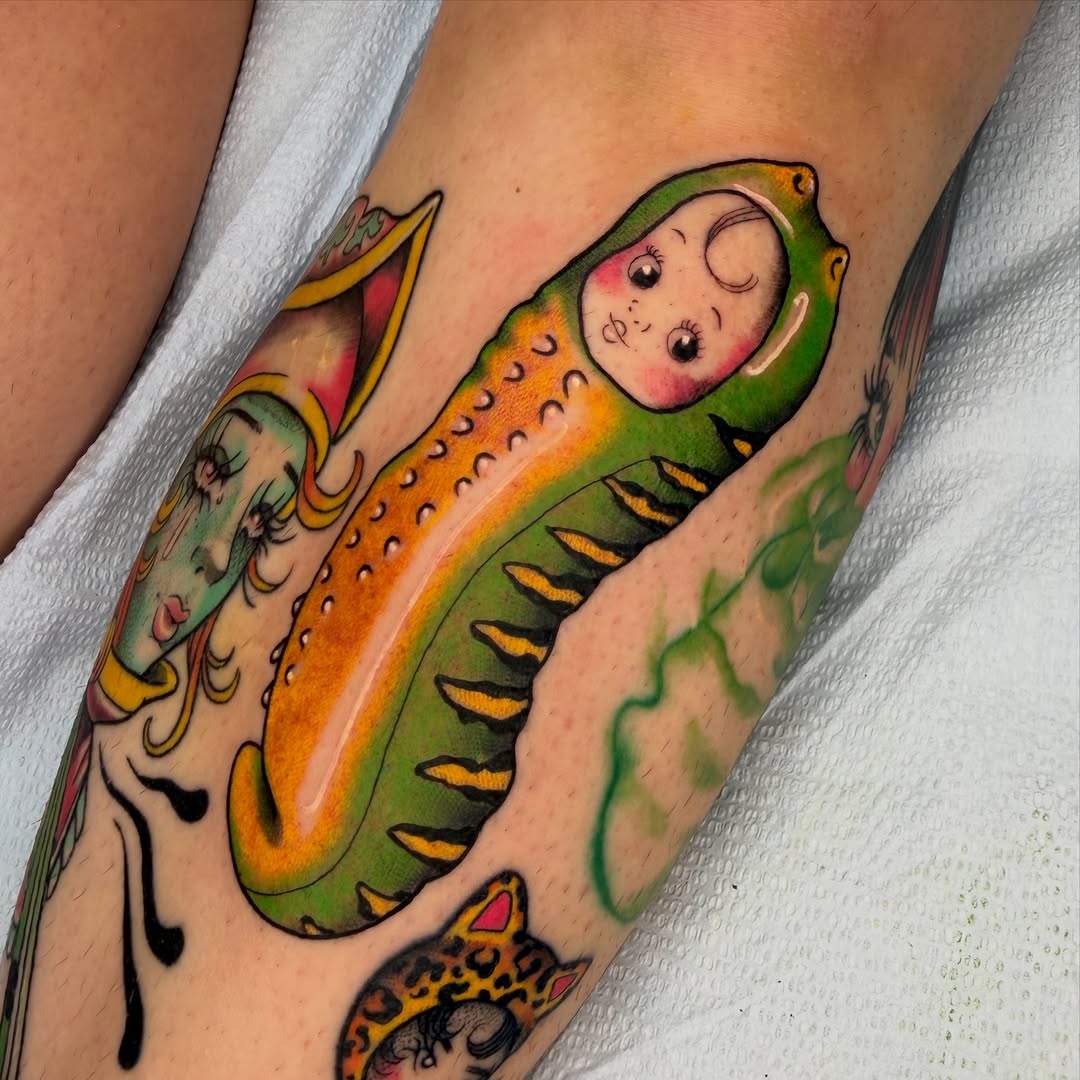 Tattoo by @peachyansley β american_traditional, illustrative
