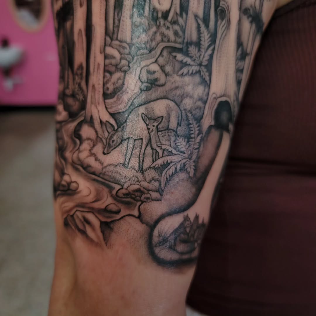 Tattoo by @xxvalhalla_tattoosxx — realism, black_and_grey