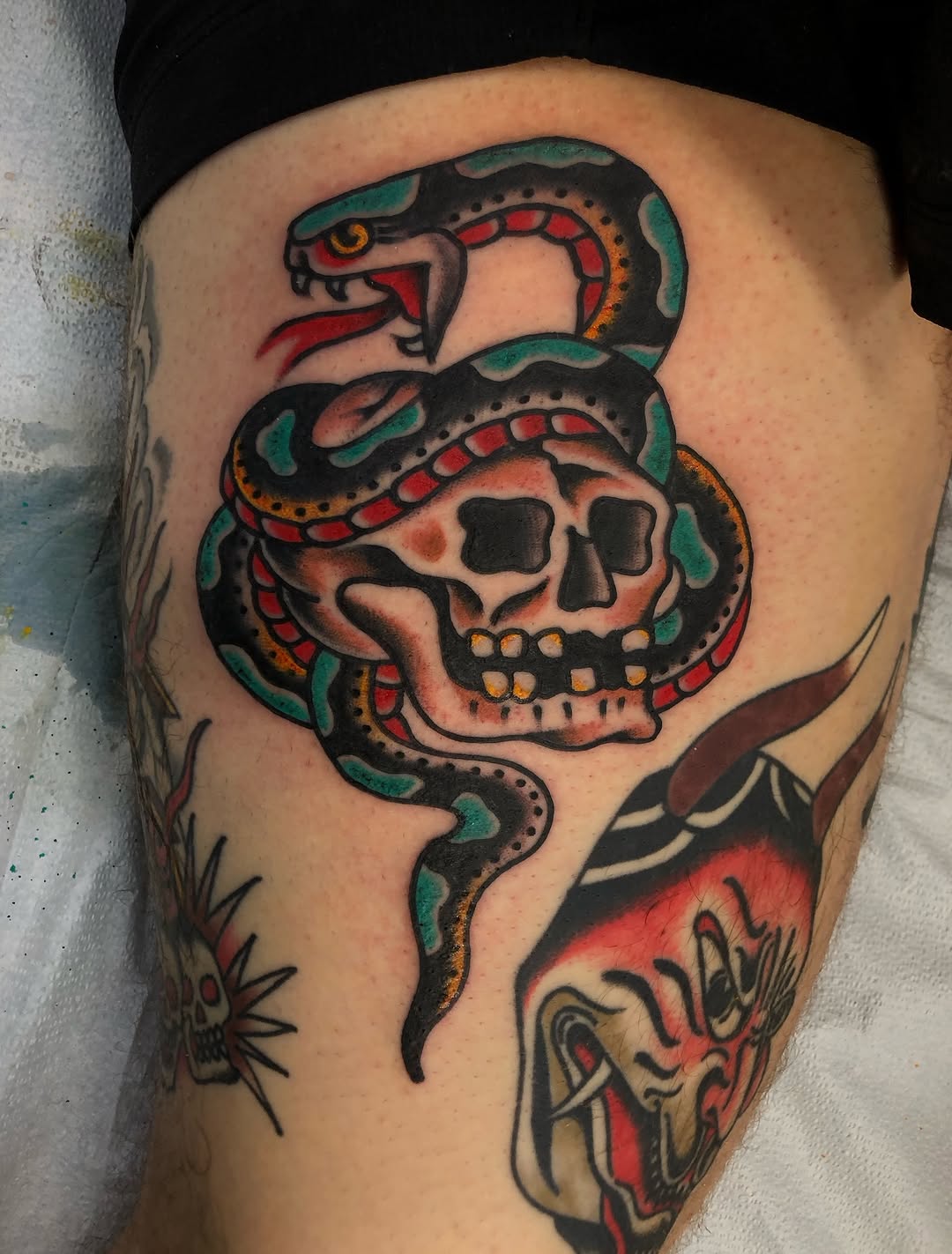Tattoo by @nicksharratt — american_traditional
