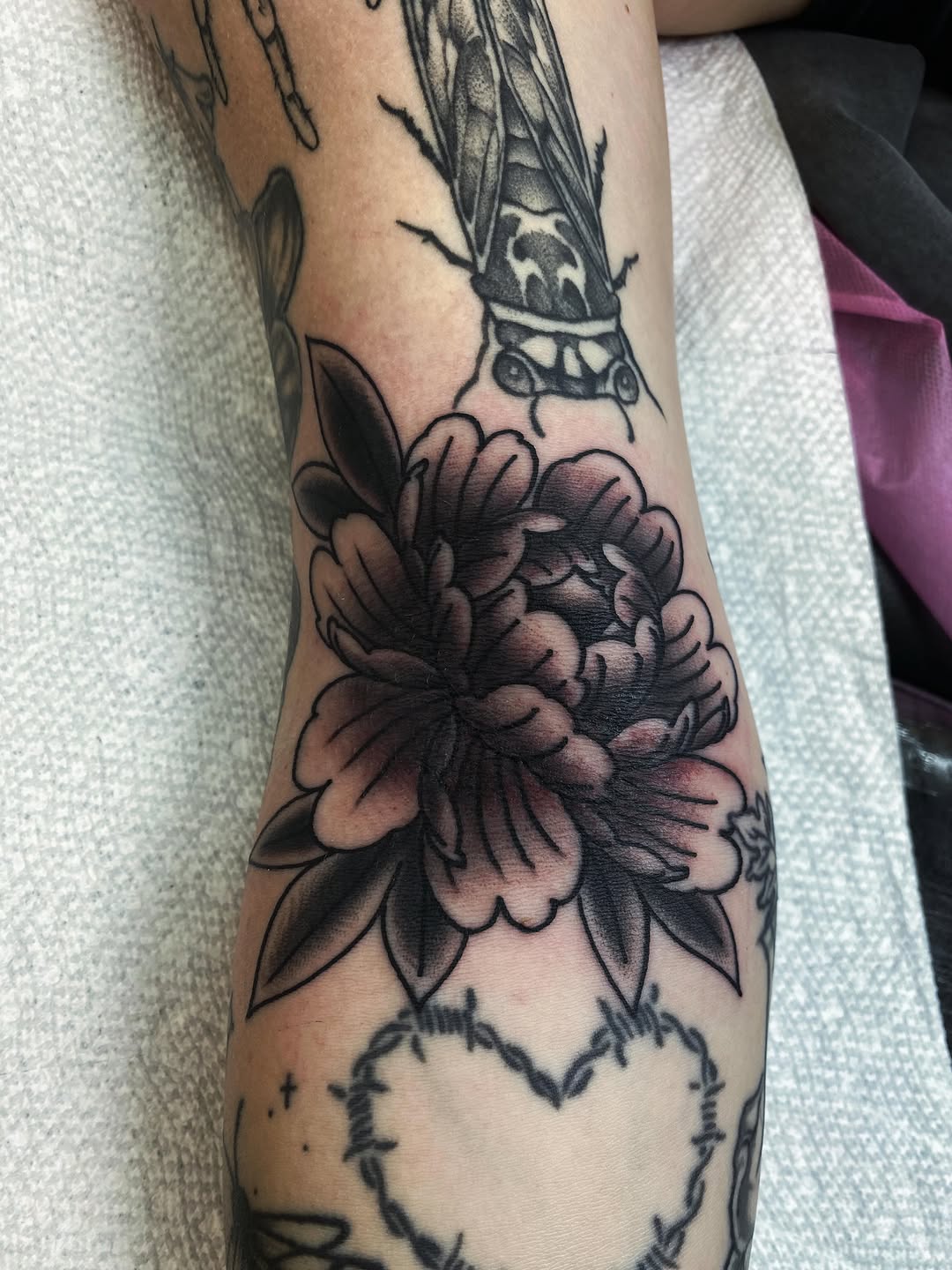 Tattoo by @nathanruffinojr — american_traditional, black_and_grey