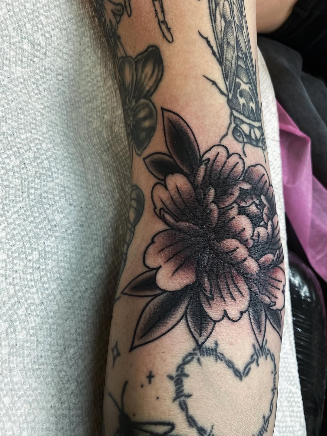 Tattoo by @nathanruffinojr — american_traditional, black_and_grey
