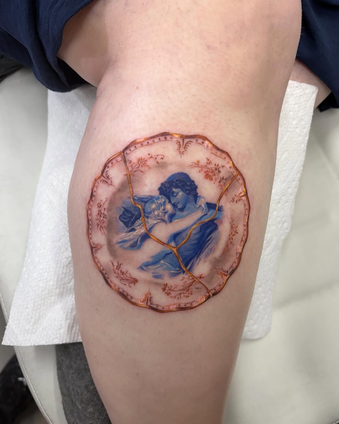 Tattoo by @jazz_rosetattoos — realism, illustrative