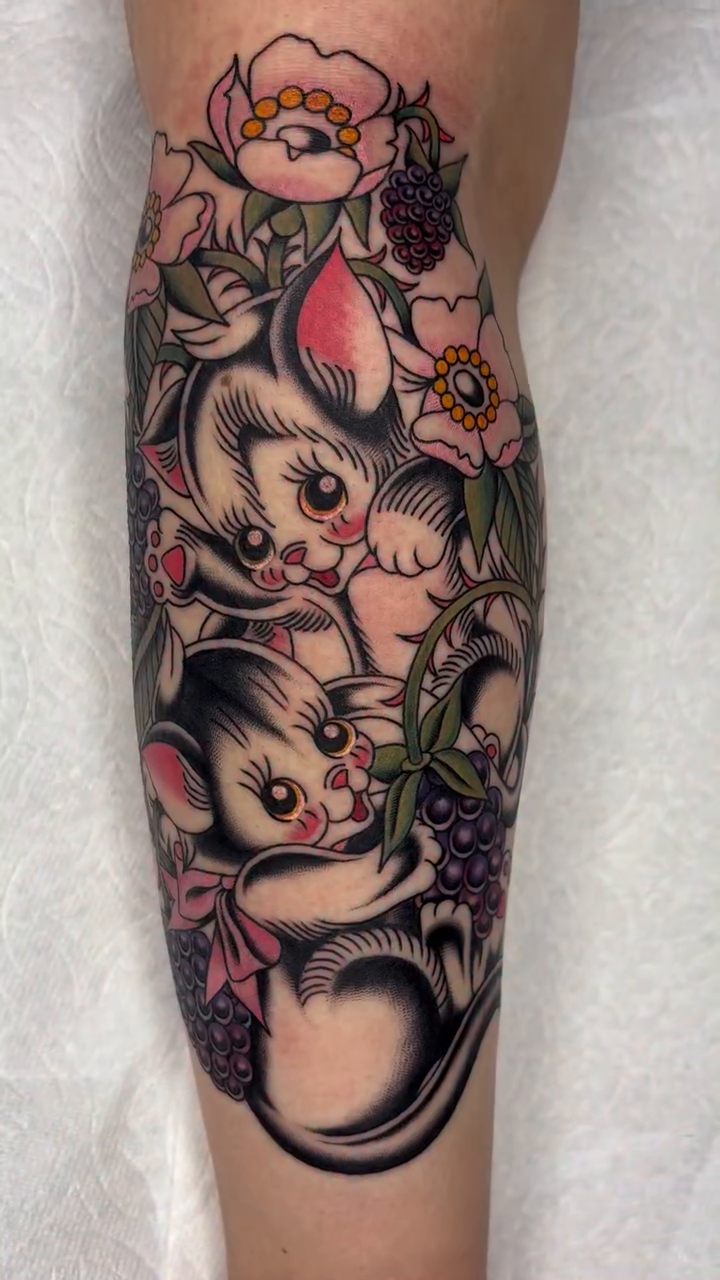 Tattoo by @noritattoos — new_school
