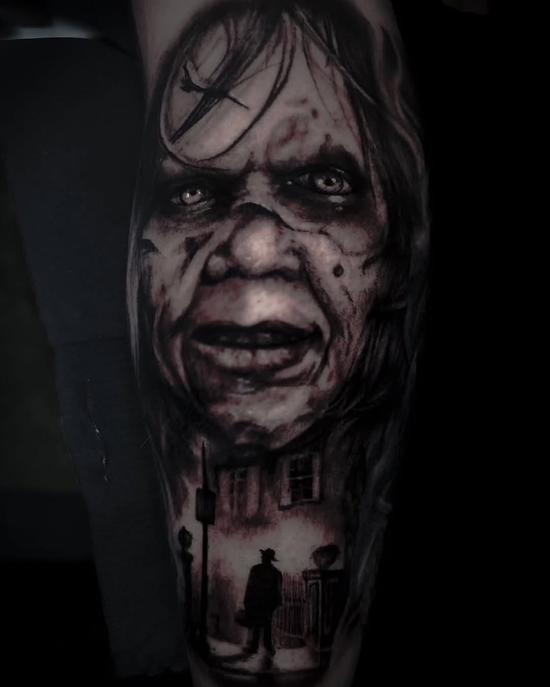Tattoo by @black_juju_tattoos — realism, dark_realism