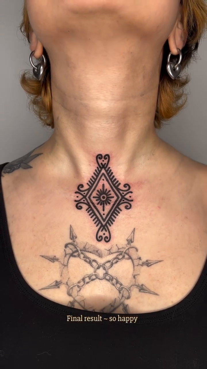 Tattoo by @leneya__valenti — geometric, ornamental