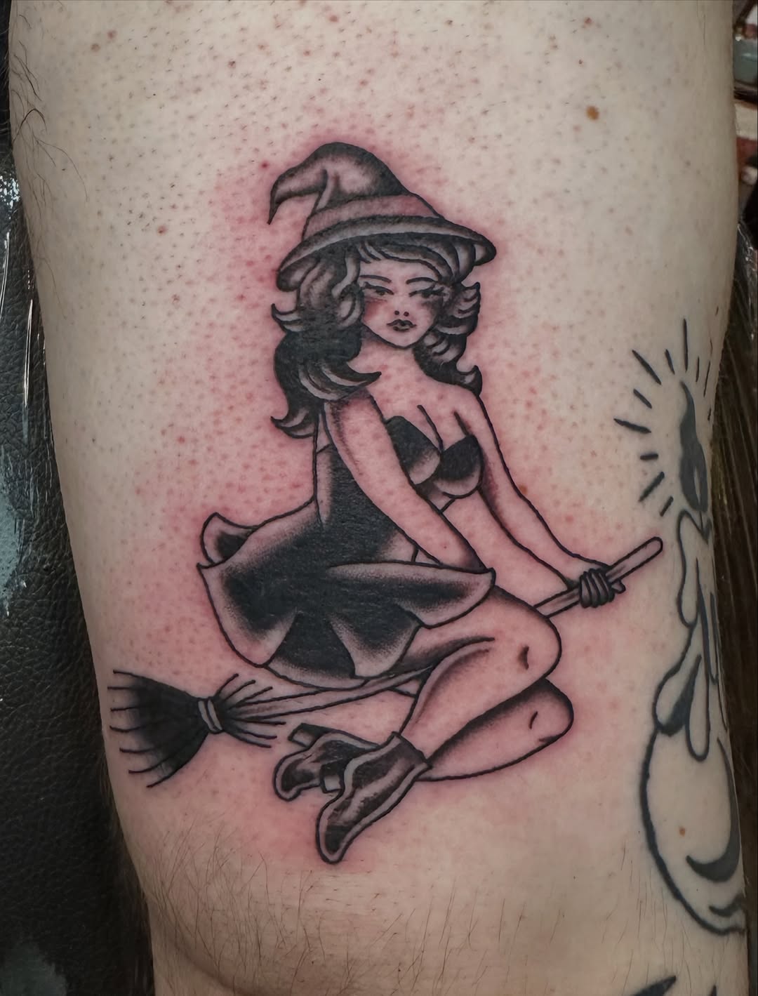 Tattoo by @eggtattooer — american_traditional, illustrative