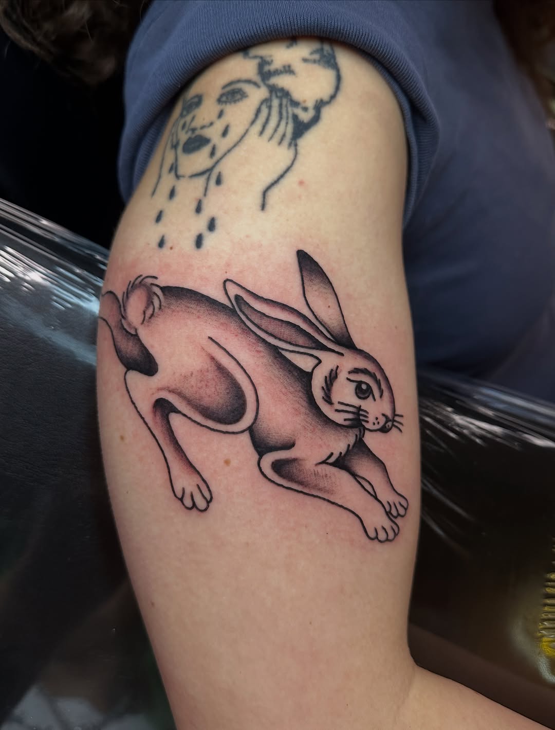 Tattoo by @eggtattooer — american_traditional, illustrative