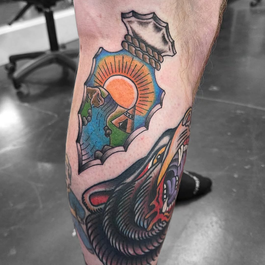 Tattoo by @katconiglioart β american_traditional