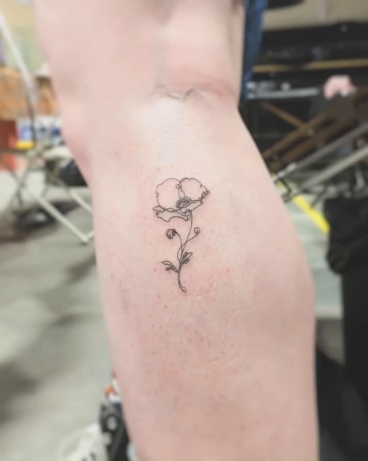 Tattoo by @tatie.ink โ fine_line