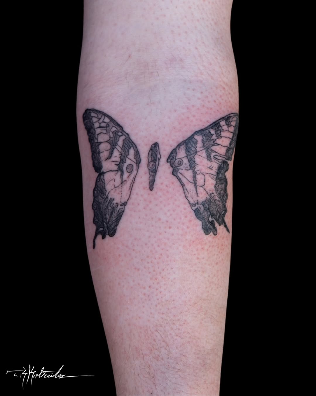 Tattoo by @trkaltreider — black_and_grey, illustrative