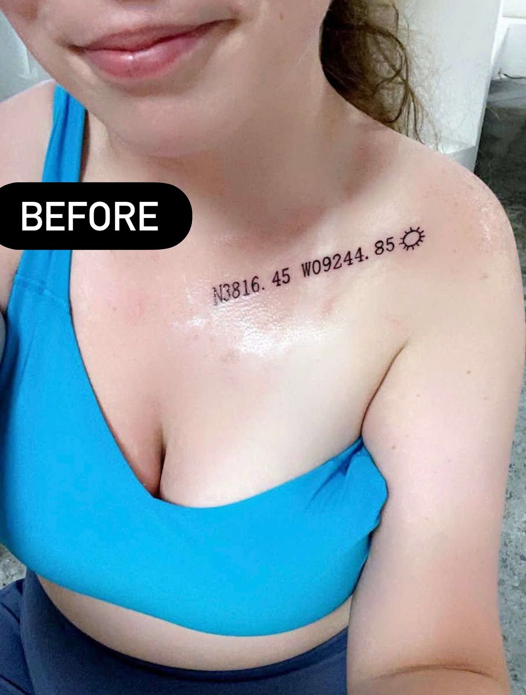 Tattoo by @goodvibrationsinkc — lettering_script, minimalist