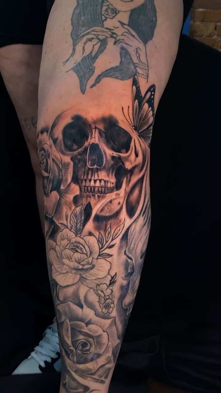 Tattoo by @breynertattoos — realism, black_and_grey