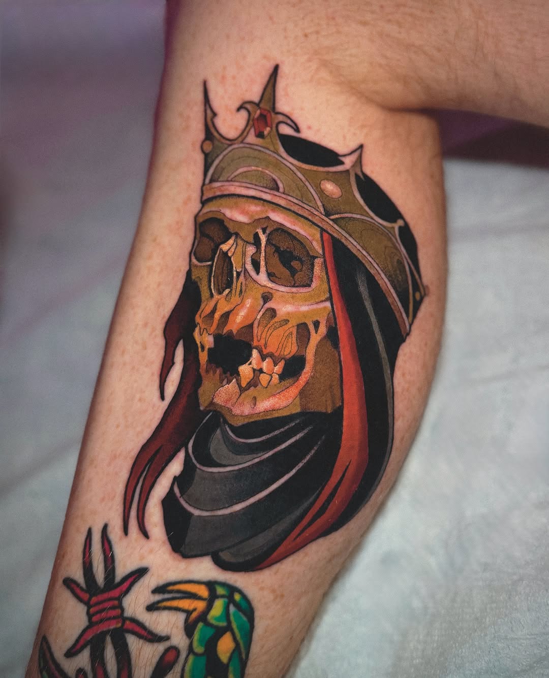 Tattoo by @matttruiano — american_traditional, illustrative