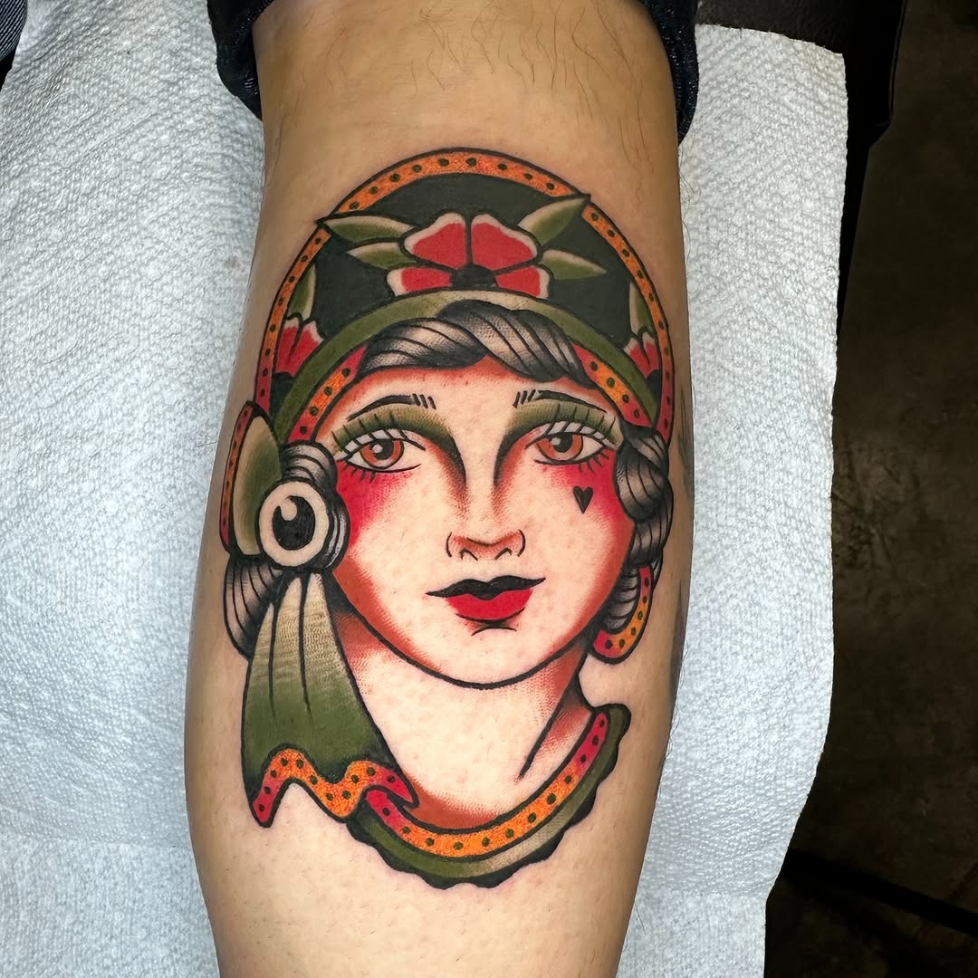 Tattoo by @terryricetattoos — american_traditional, neo_traditional