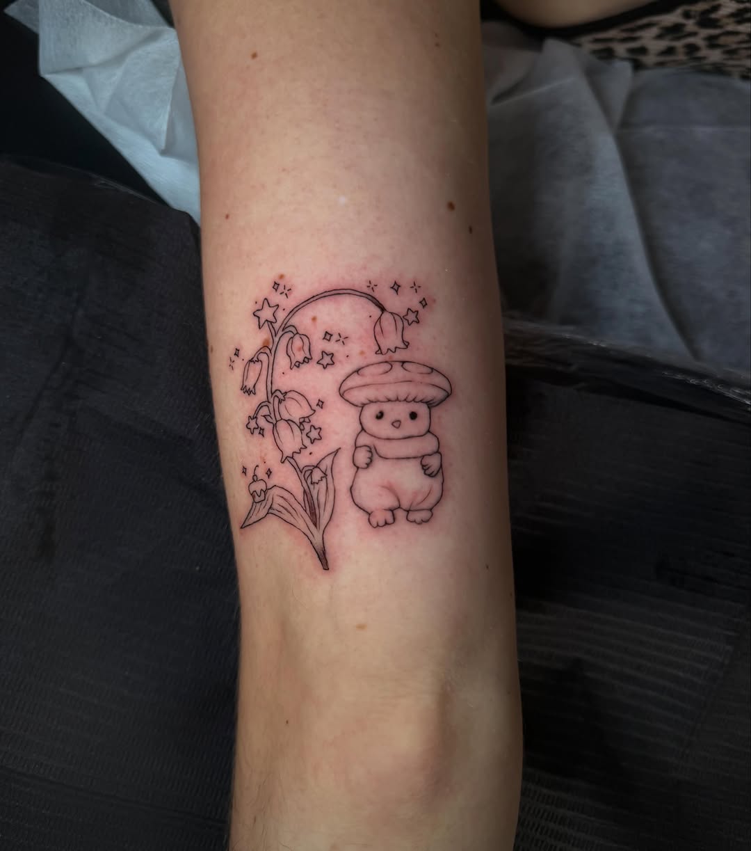 Tattoo by @digitalcarty — fine_line