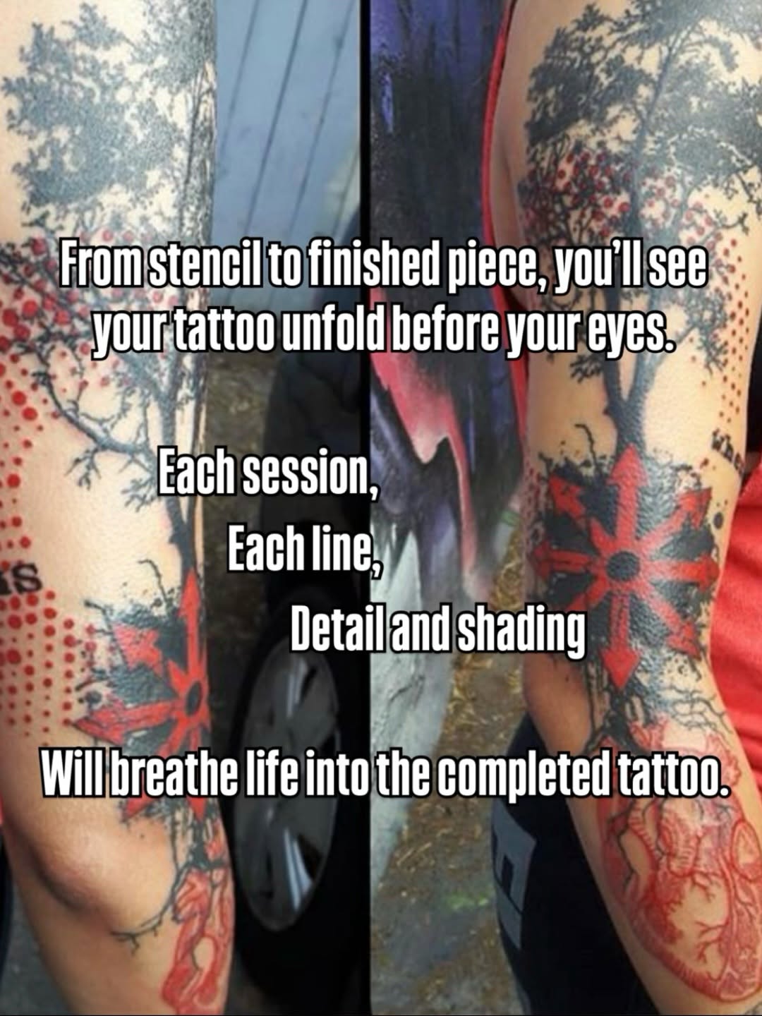 Tattoo by @chrisreedtattoos β blackwork, realism