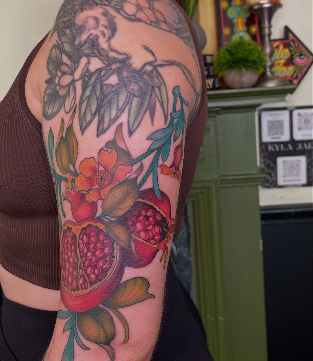 Tattoo by @kylajaetattoos — realism, botanical