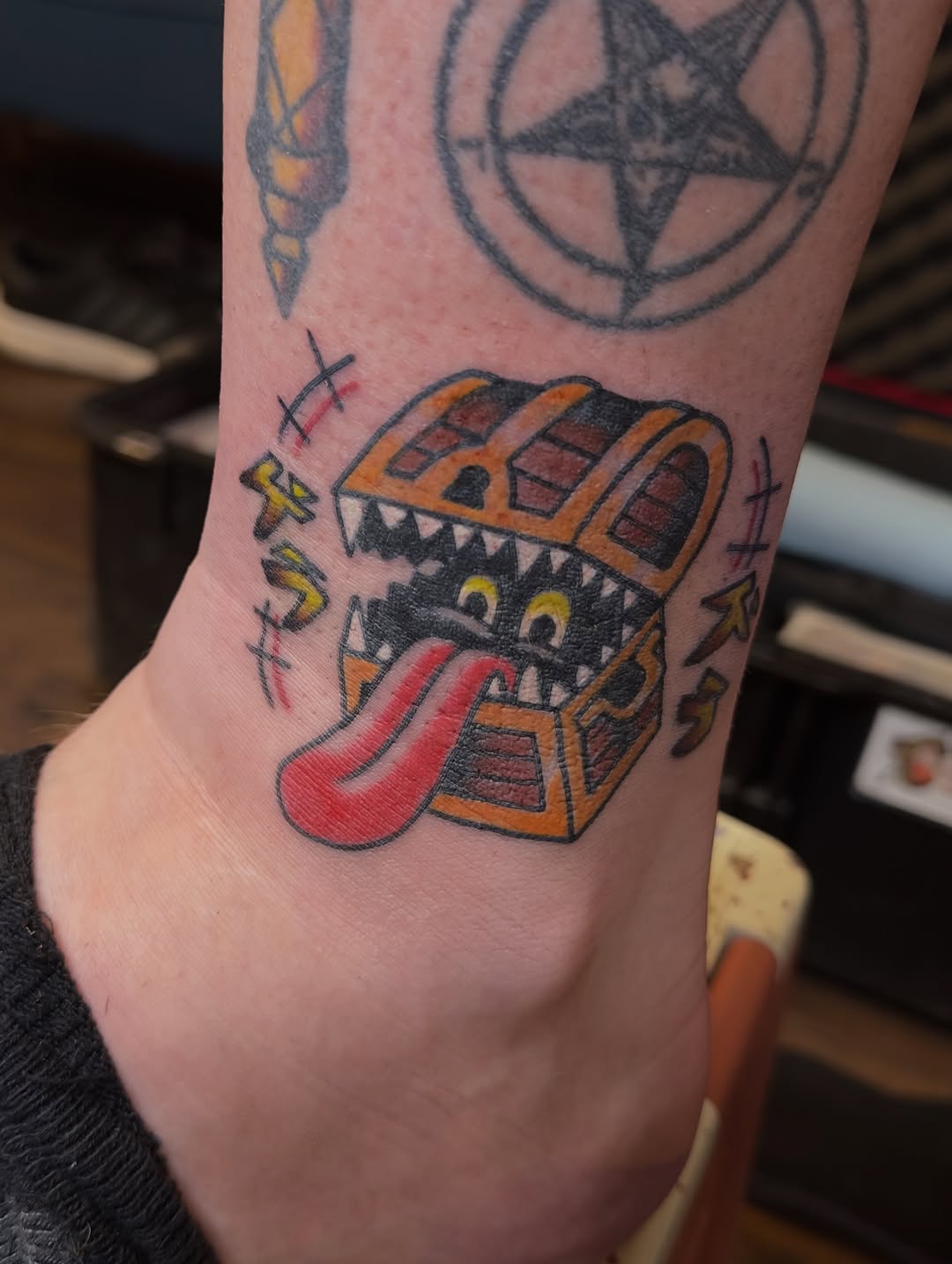 Tattoo by @purplesticky — new_school
