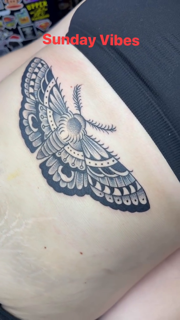 Tattoo by @tattoosbyjohnny — black_and_grey, ornamental