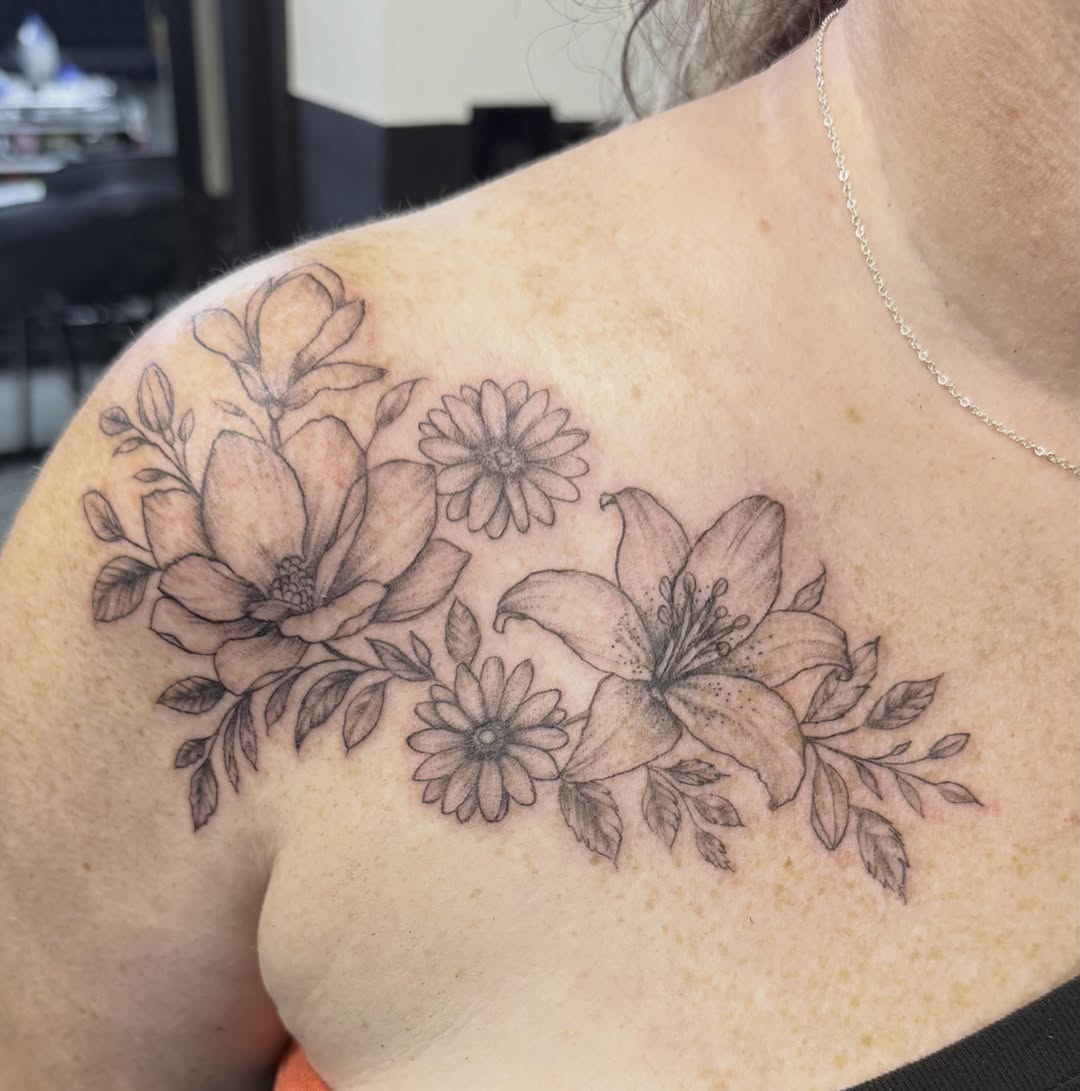 Tattoo by @twinkie.tattoos — black_and_grey