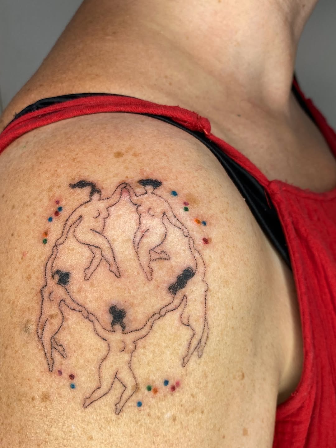 Tattoo by @pokyopokyo — fine_line, minimalist