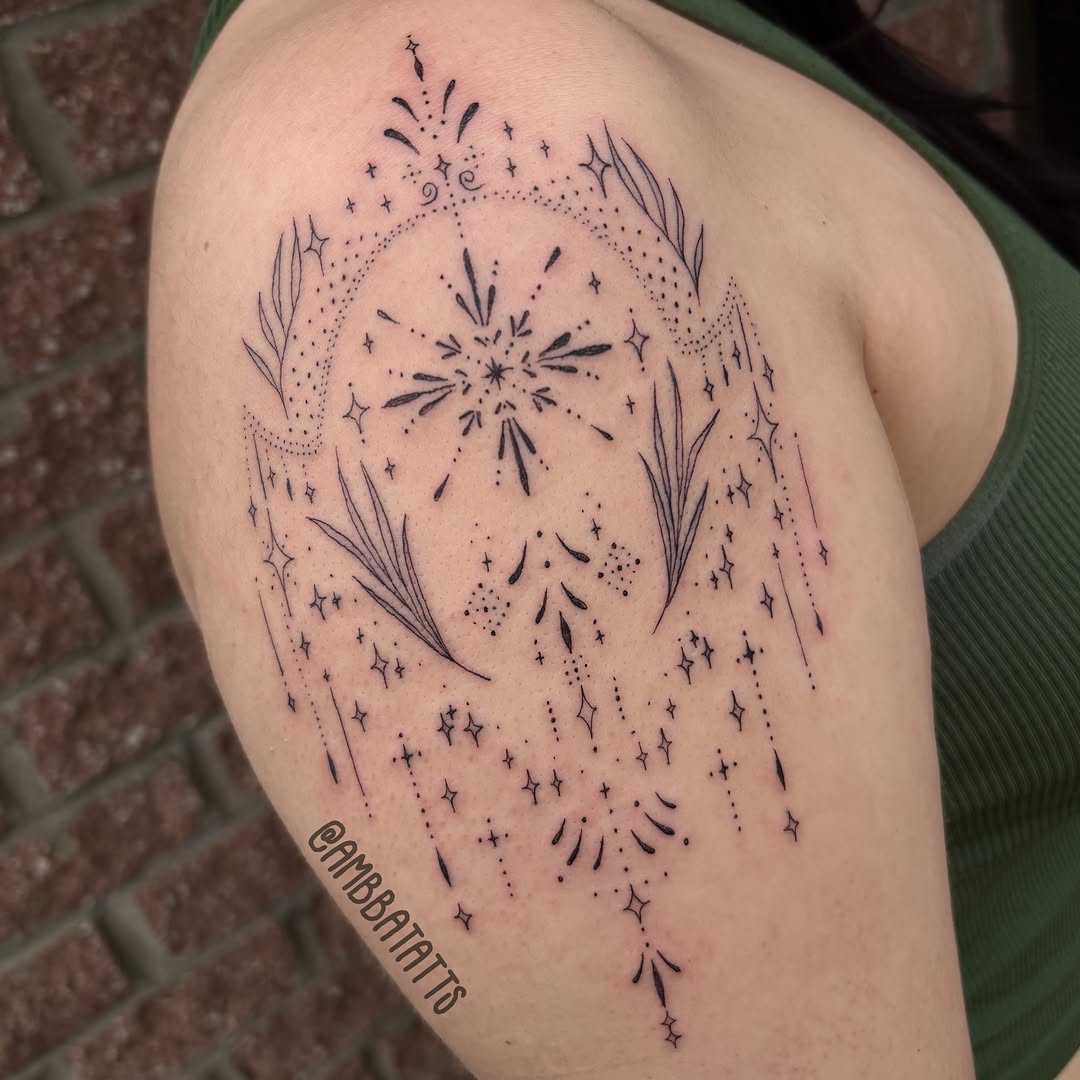 Tattoo by @ambbatatts โ fine_line, illustrative